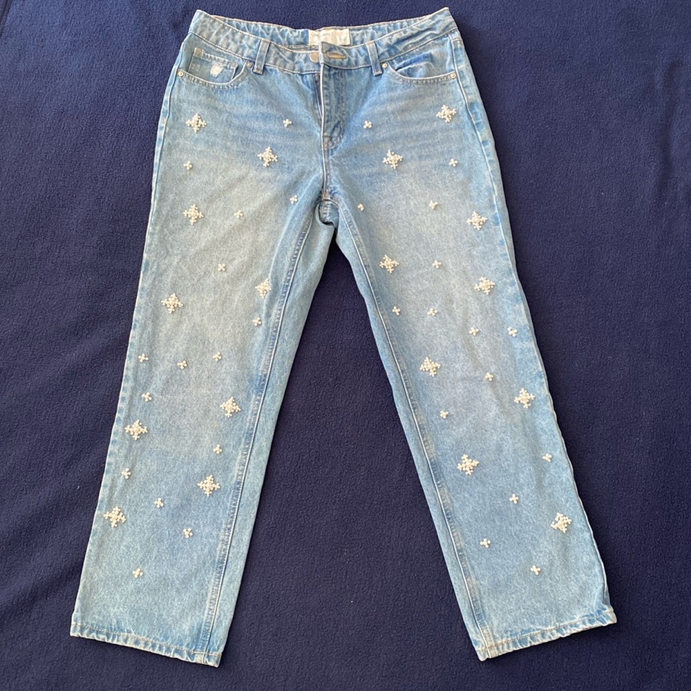 Ban•Jara Pearl Drop Jeans